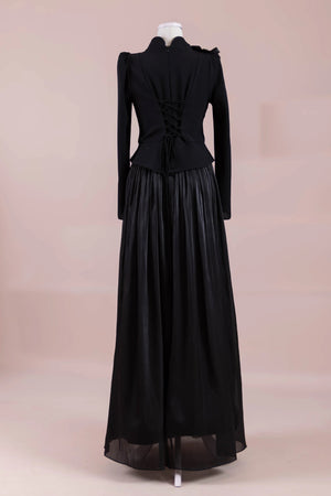 Elya Tesettür Abiye - FioraofDress - tesettur - abiye - Siyahh - 38 - hijab - evening - dress