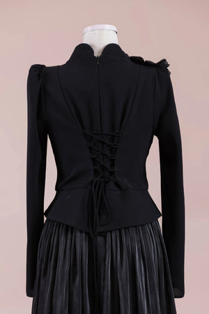 Elya Tesettür Abiye - FioraofDress - tesettur - abiye - Siyahh - 38 - hijab - evening - dress