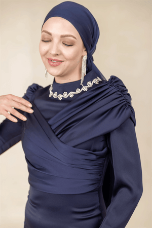 Esperanza Tesettür Abiye - FioraofDress - tesettur - abiye - 44 - Lacive - hijab - evening - dress