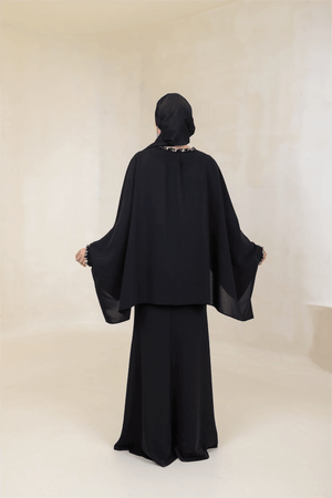 Eveline Tesettür Abiye - FioraofDress - tesettur - abiye - 44 - Siyahh - hijab - evening - dress