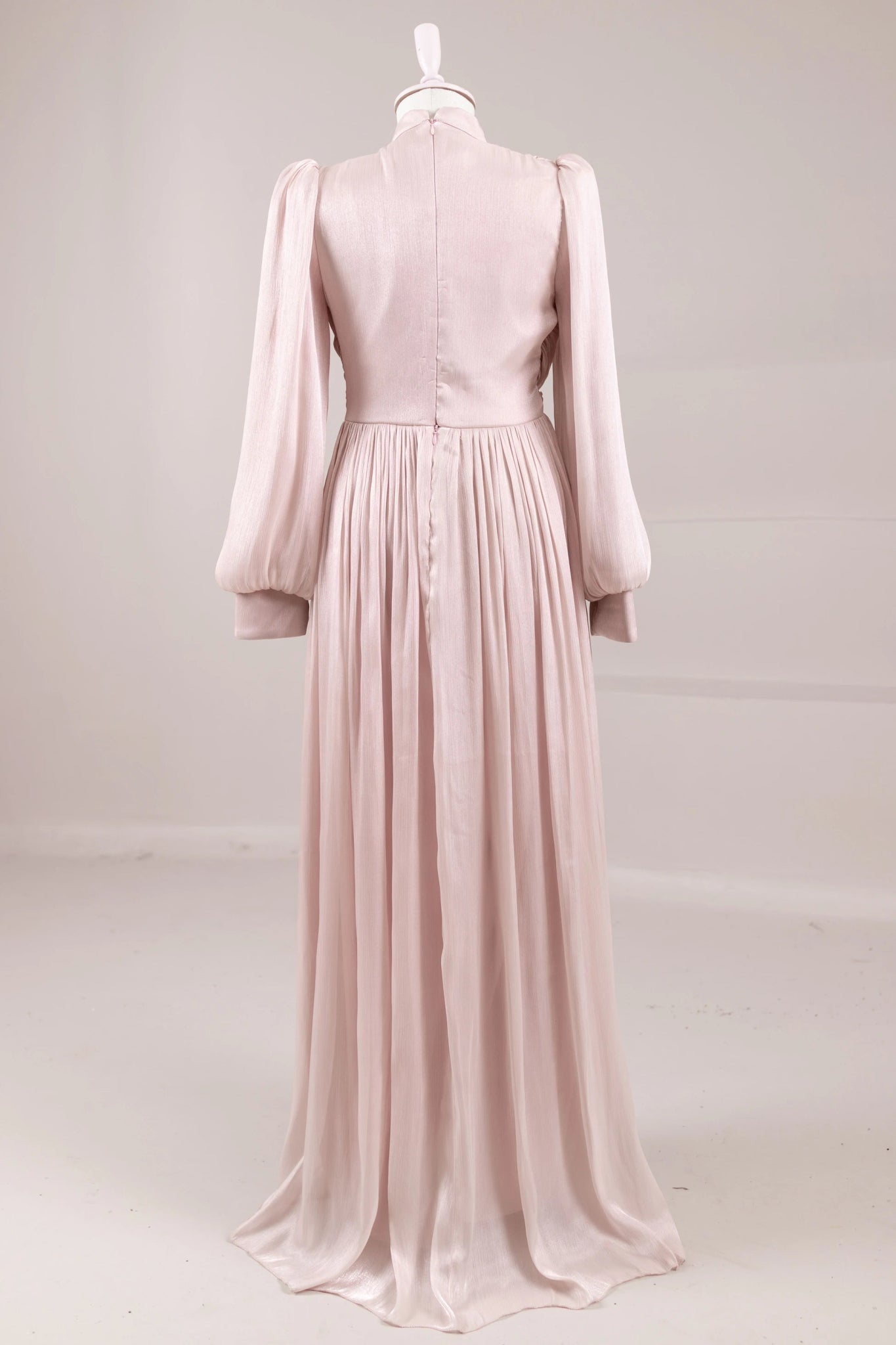 Faelyn Tesettür Abiye - FioraofDress - tesettur - abiye - Pudra - 38 - hijab - evening - dress