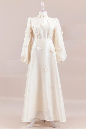 Flowers Tesettür Abiye - FioraofDress - tesettur - abiye - Berrak - 36 - hijab - evening - dress