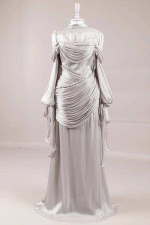 Galadriel Tesettür Abiye - FioraofDress - tesettur - abiye - Taş - 38 - hijab - evening - dress
