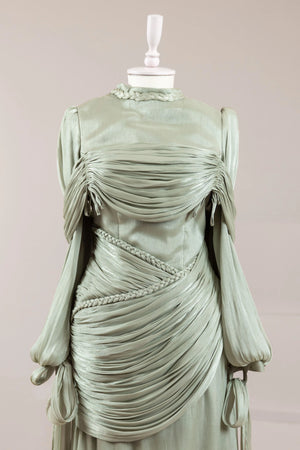 Galadriel Tesettür Abiye - FioraofDress - tesettur - abiye - Çağla - 38 - hijab - evening - dress