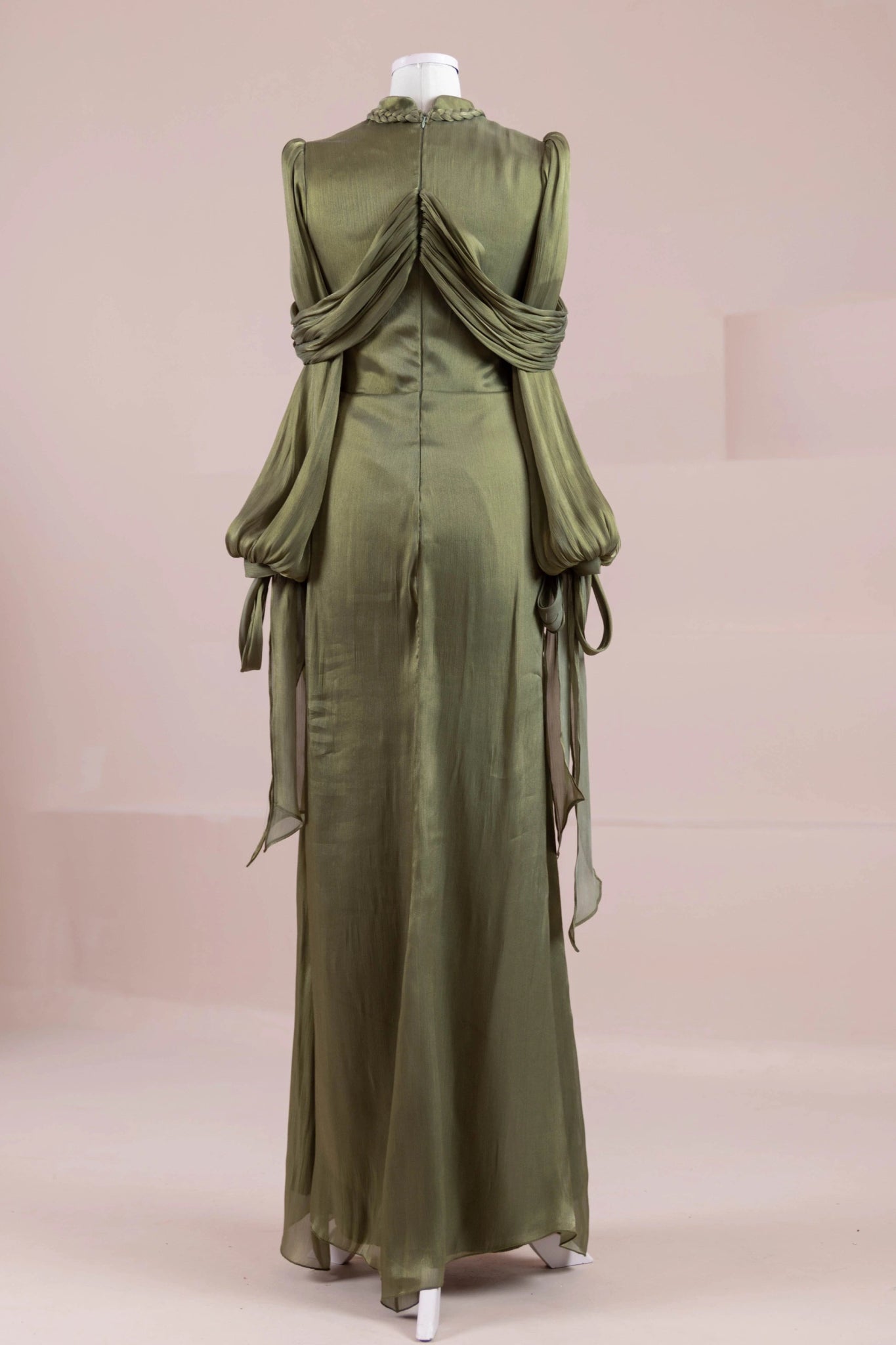 Galadriel Tesettür Abiye - FioraofDress - tesettur - abiye - Çimen yeşili - 38 - hijab - evening - dress