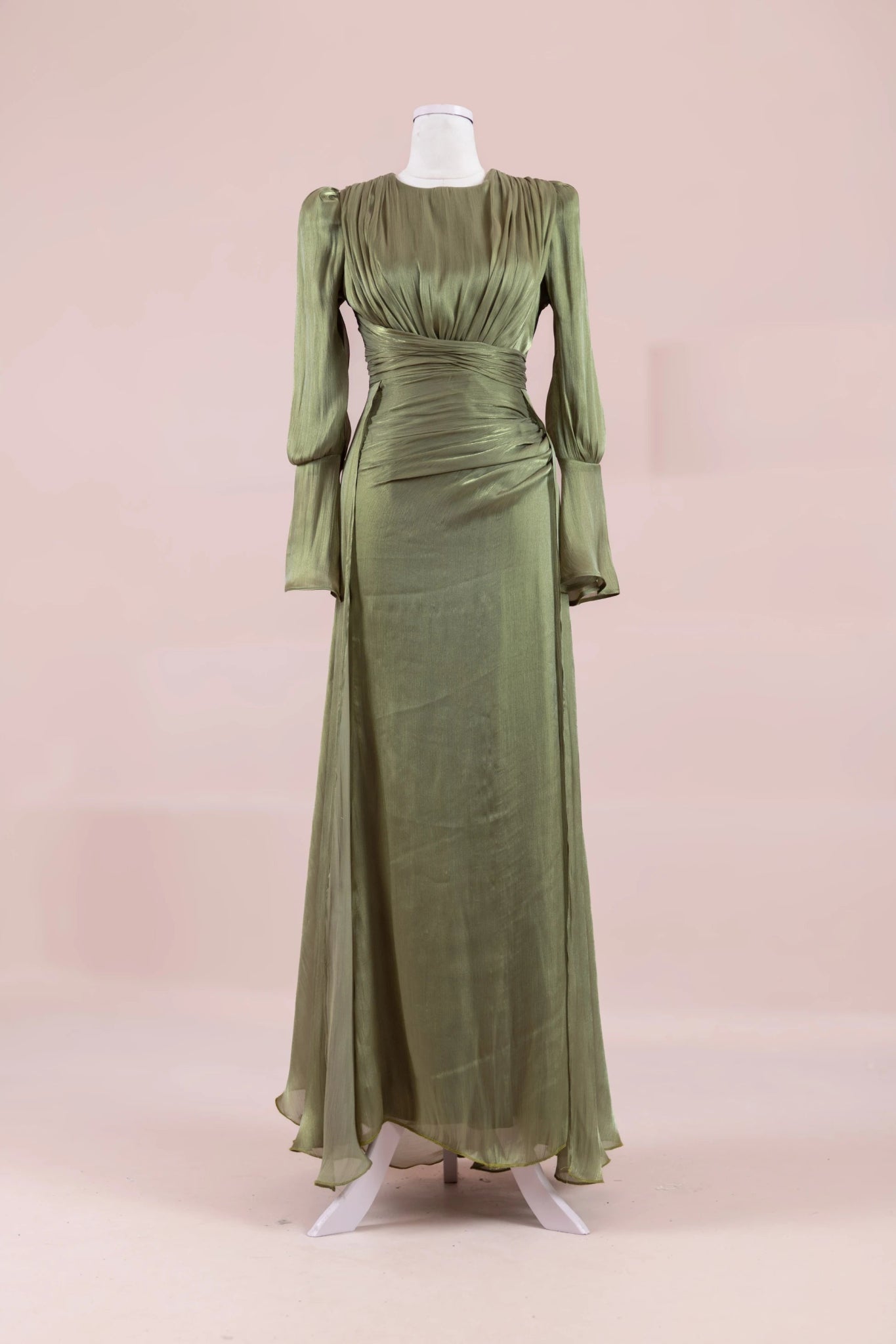 Glamour Tesettür Abiye - FioraofDress - tesettur - abiye - Çimen yeşili - 38 - hijab - evening - dress