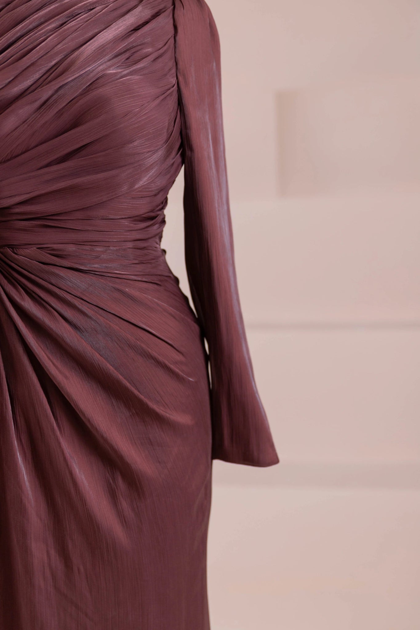 Glory Sade Tesettür Abiye - FioraofDress - tesettur - abiye - bery burgundy - 38 - hijab - evening - dress