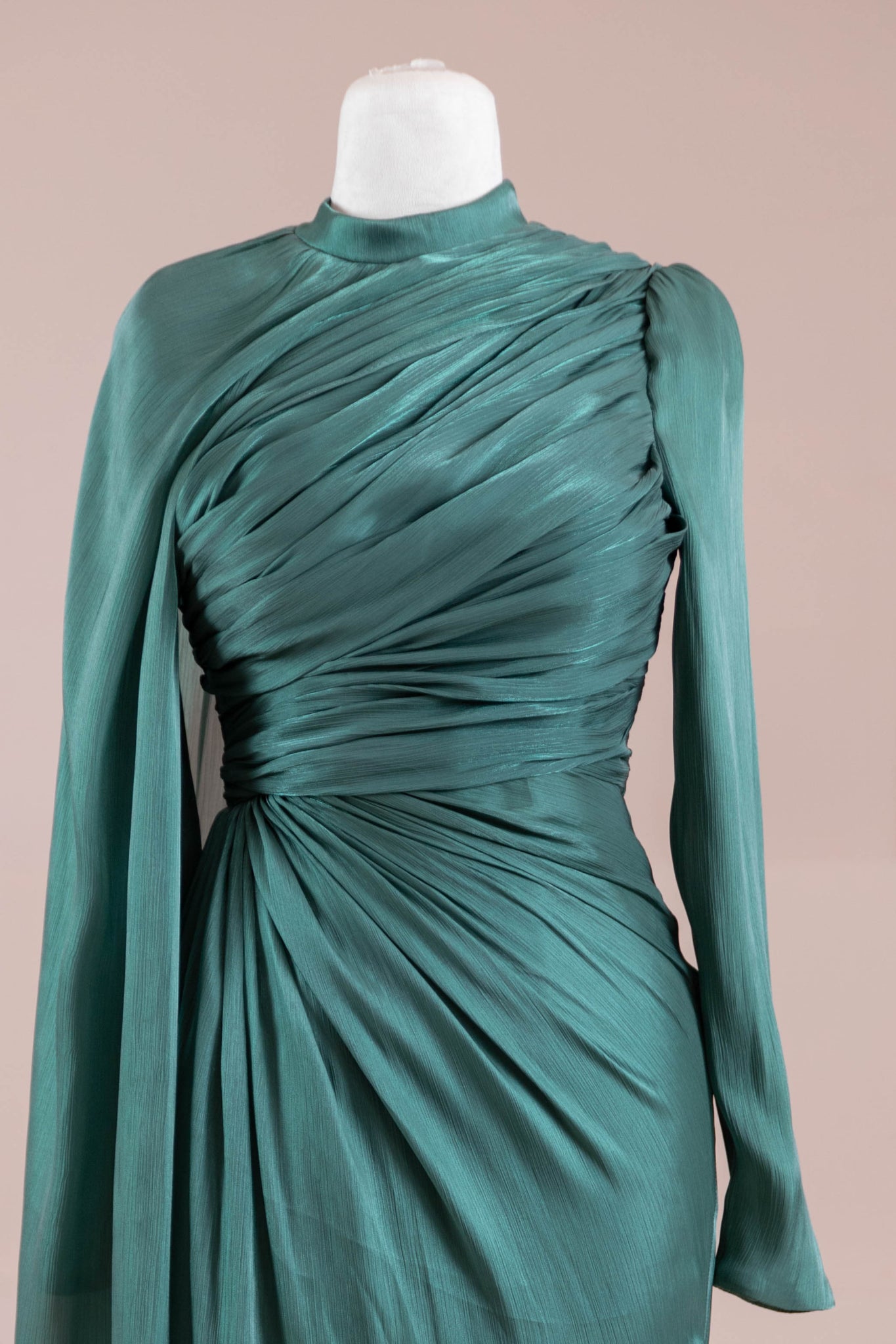 Glory Sade Tesettür Abiye - FioraofDress - tesettur - abiye - zümrüt - 38 - hijab - evening - dress