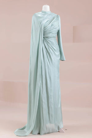 Glory Sade Tesettür Abiye - FioraofDress - tesettur - abiye - mint - 38 - hijab - evening - dress