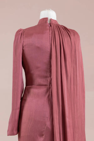 Glory Sade Tesettür Abiye - FioraofDress - tesettur - abiye - bery - 38 - hijab - evening - dress