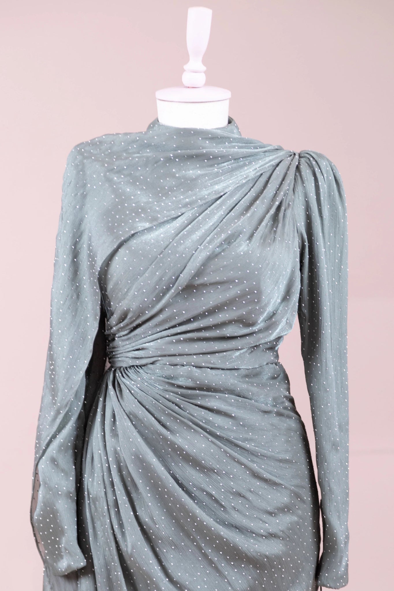 Glory Tesettür Abiye - FioraofDress - tesettur - abiye - haki - 38 - hijab - evening - dress