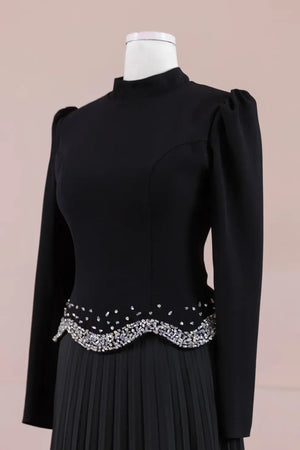 Velor Tesettur Abiye.