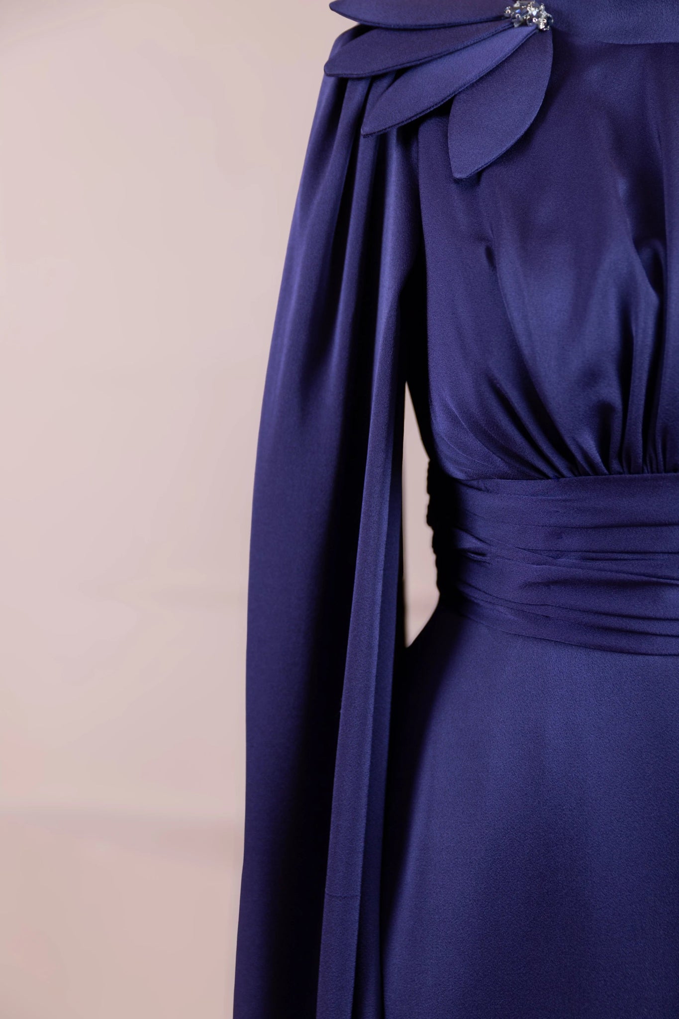 Jana Tesettür Abiye - FioraofDress - tesettur - abiye - Gece mavisi - 38 - hijab - evening - dress