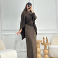 Jarse Tesettür Abiye - FioraofDress - tesettur - abiye - 36 - haki - hijab - evening - dress