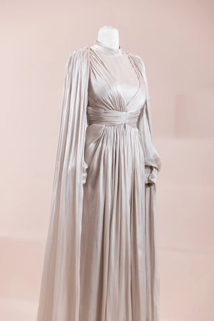 Lesley Tesettür Abiye - FioraofDress - tesettur - abiye - Taş Renk - 40 - hijab - evening - dress