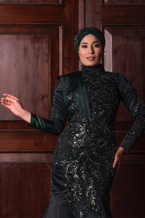 Lia Tesettür Abiye - FioraofDress - tesettur - abiye - 48 - hijab - evening - dress
