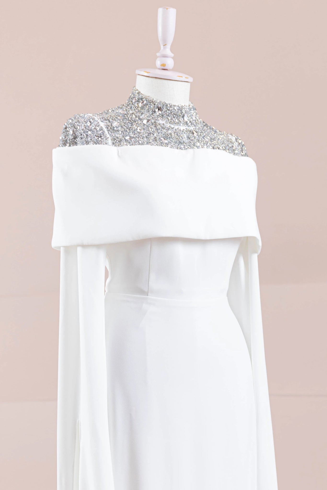 Lirae Tesettür Abiye - FioraofDress - tesettur - abiye - Beyaz - 36 - hijab - evening - dress