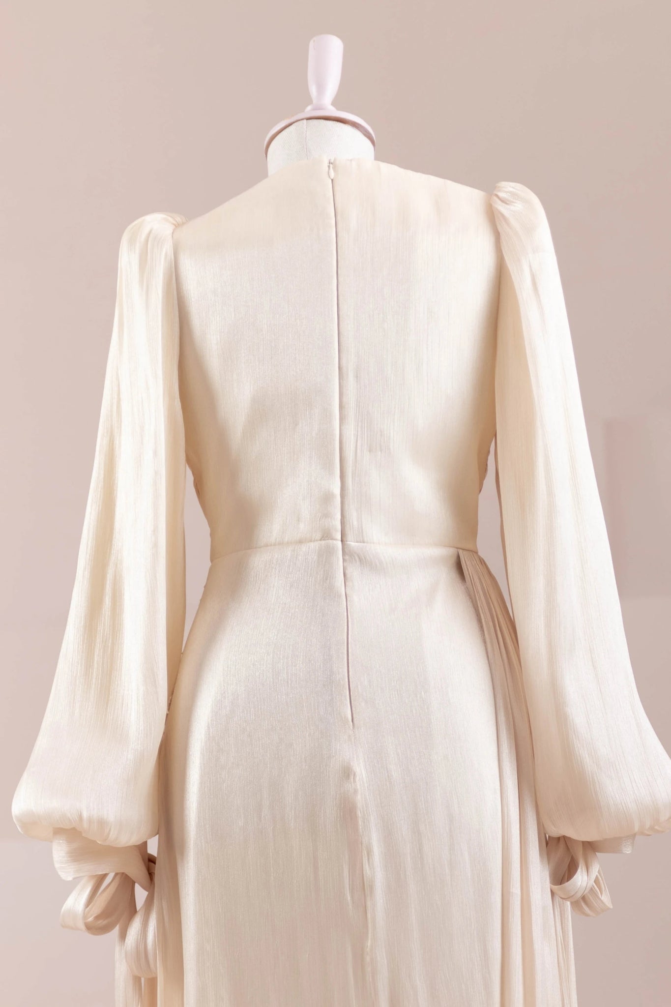 Lotus Tesettür Abiye - FioraofDress - tesettur - abiye - Ekru - 38 - hijab - evening - dress