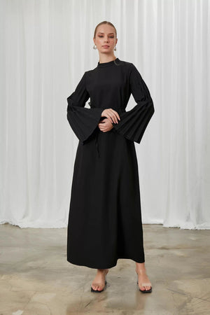 Lucia Elbise - FioraofDress - tesettur - abiye - 42 - Siyahh - hijab - evening - dress