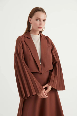 Lucia Etek Takım - FioraofDress - tesettur - abiye - Bakır - 42 - hijab - evening - dress