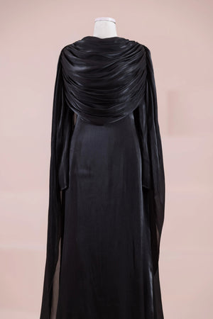 Lunesse Tesettür Abiye - FioraofDress - tesettur - abiye - Siyahh - 38 - hijab - evening - dress