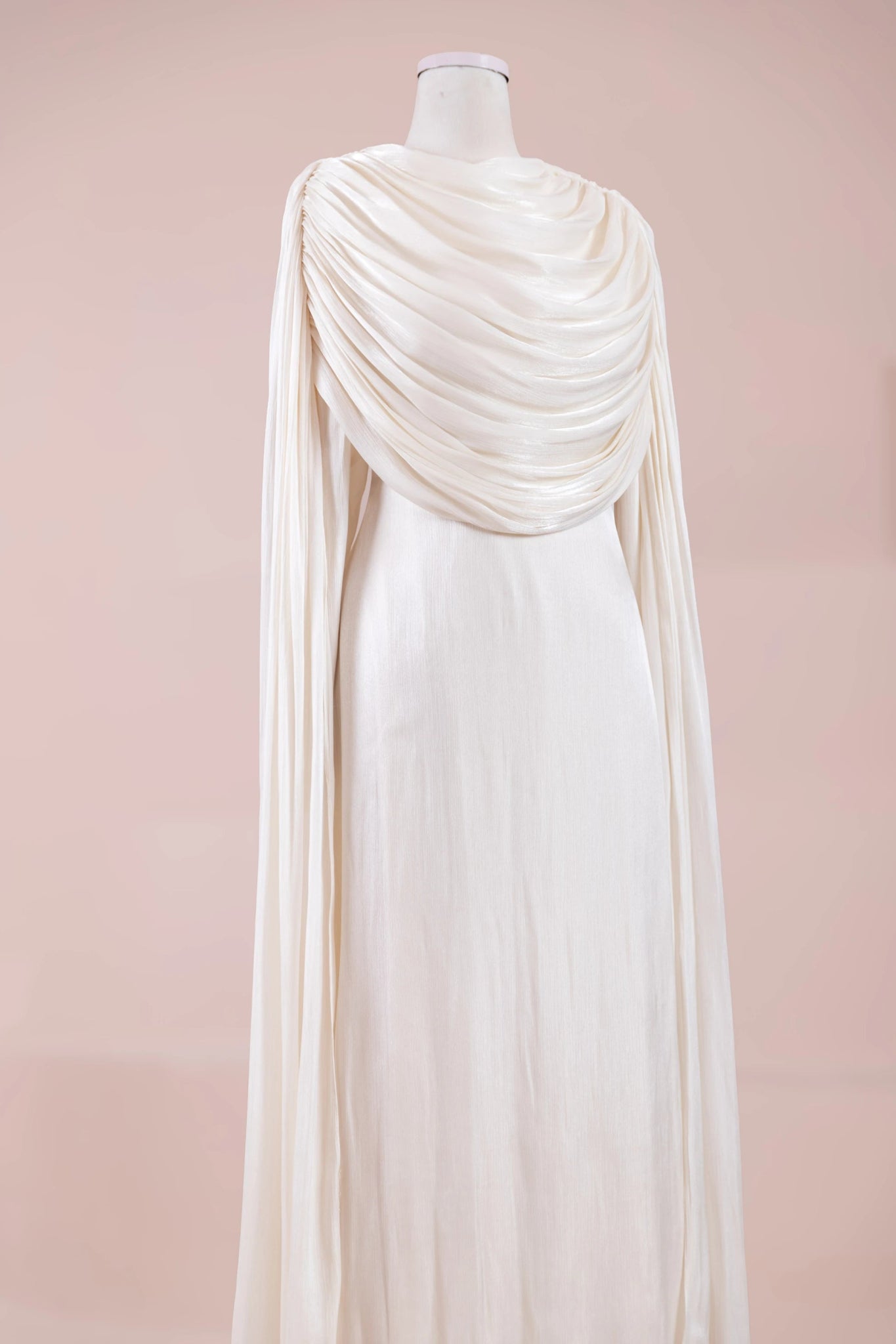 Lunesse Tesettür Abiye - FioraofDress - tesettur - abiye - krem - 38 - hijab - evening - dress