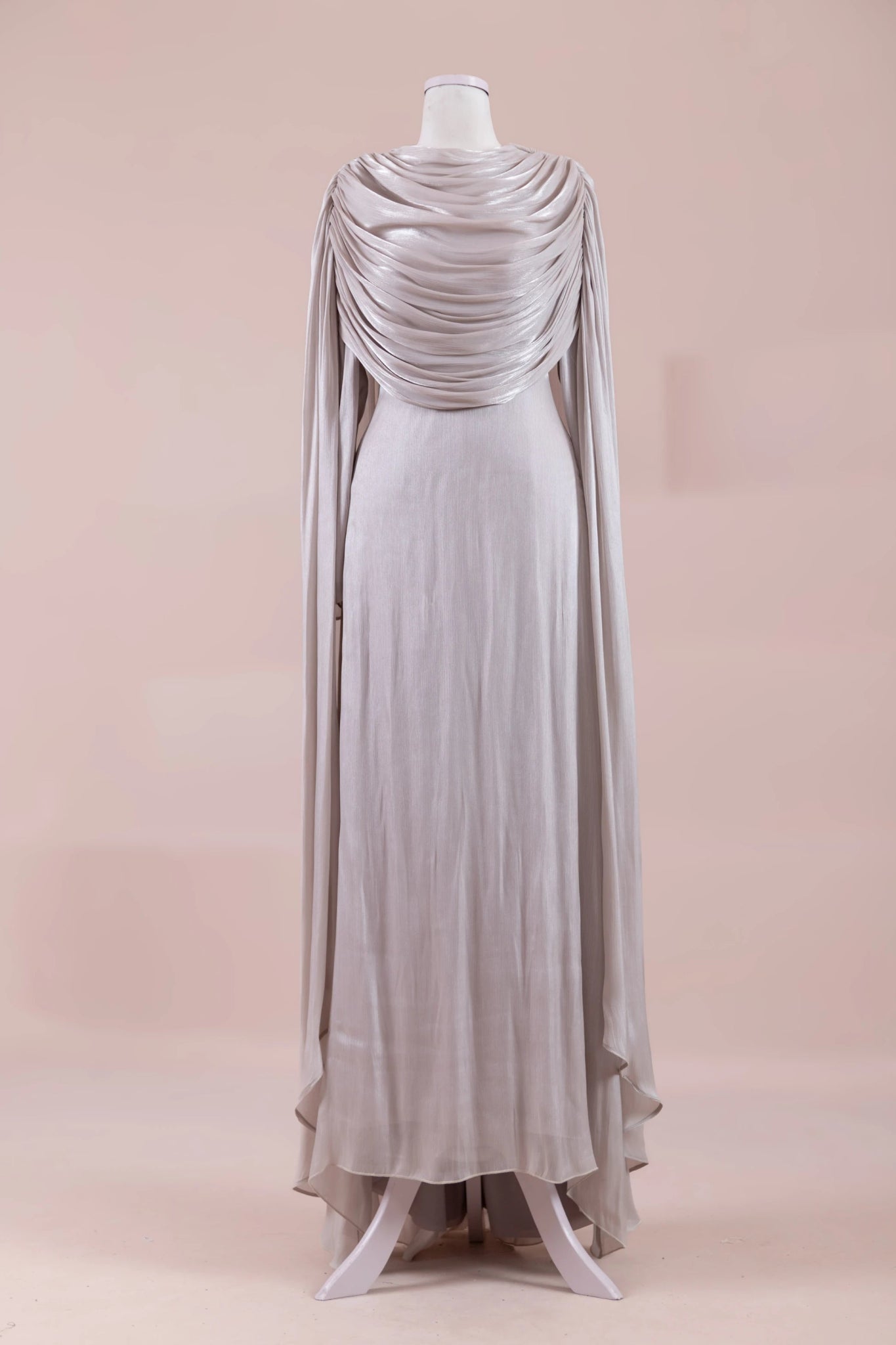 Lunesse Tesettür Abiye - FioraofDress - tesettur - abiye - BEJ - 38 - hijab - evening - dress