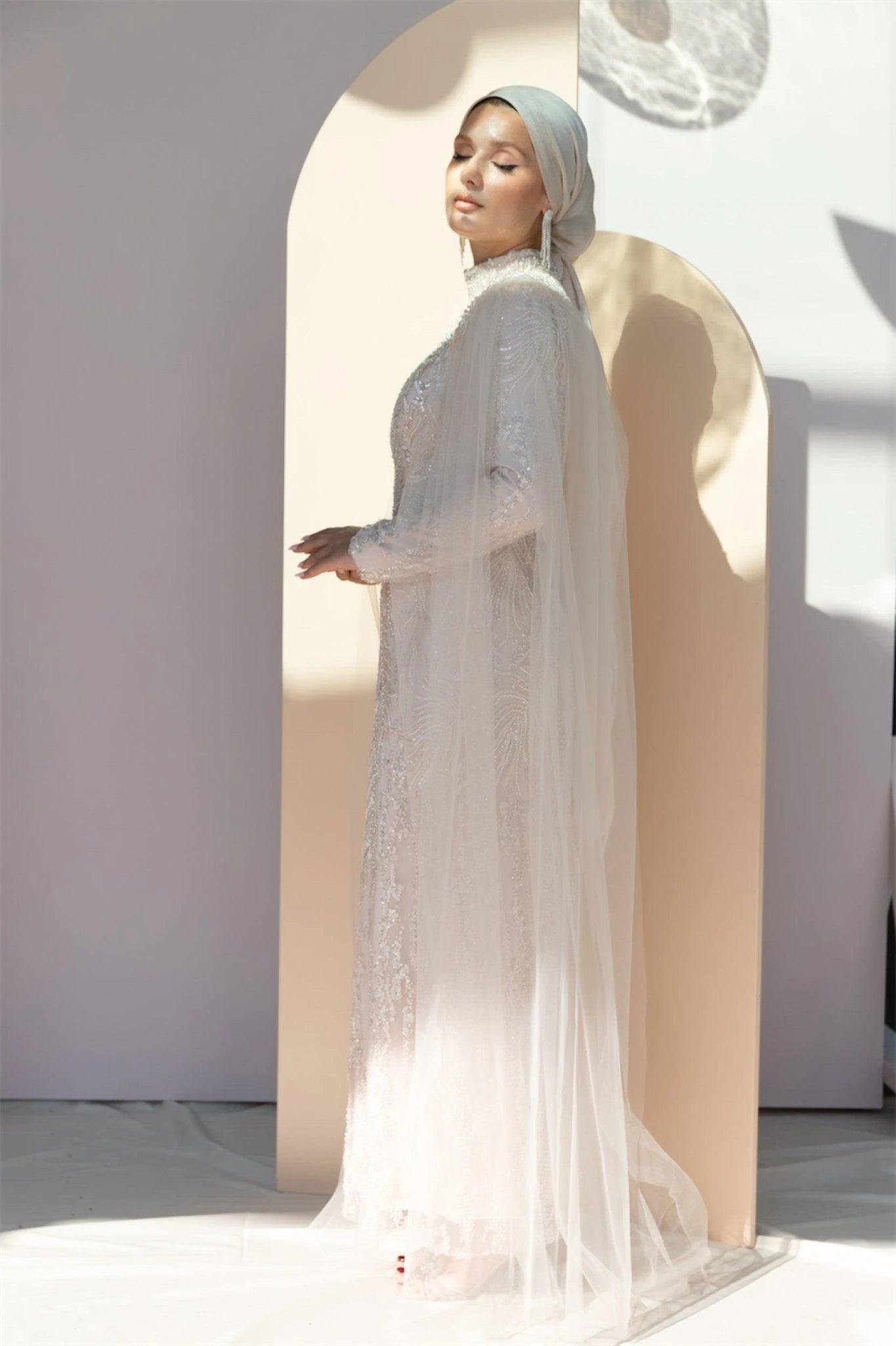 Mahidevran Tesettür Abiye - FioraofDress - tesettur - abiye - 48 - GOLD - hijab - evening - dress