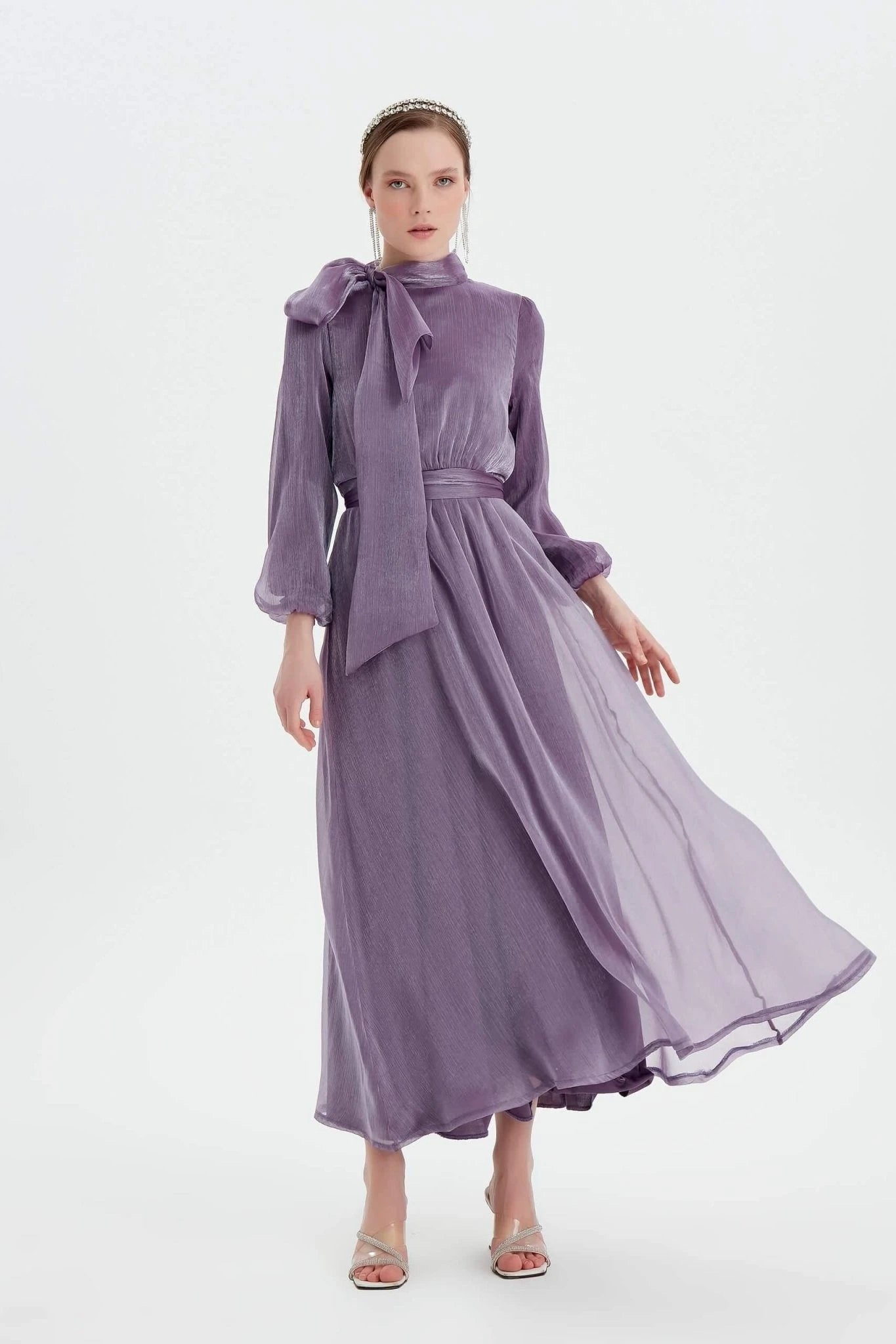 Meva Abiye - FioraofDress - tesettur - abiye - 42 - Bakır - hijab - evening - dress