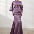 Minel Tesettür Abiye - FioraofDress - tesettur - abiye - 42 - LİLA - hijab - evening - dress