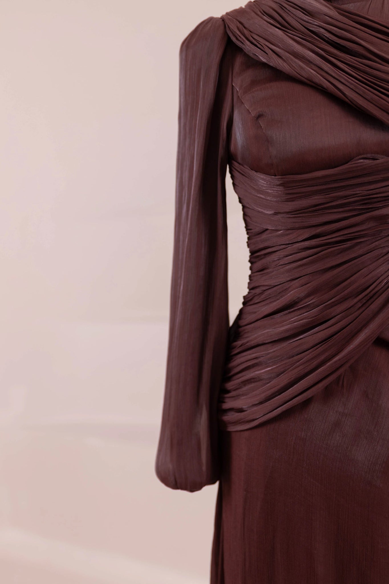 Nedya Tesettür Abiye - FioraofDress - tesettur - abiye - bery burgundy - 38 - hijab - evening - dress