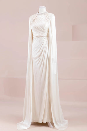 Nela Tesettür Abiye - FioraofDress - tesettur - abiye - Morr - 38 - hijab - evening - dress