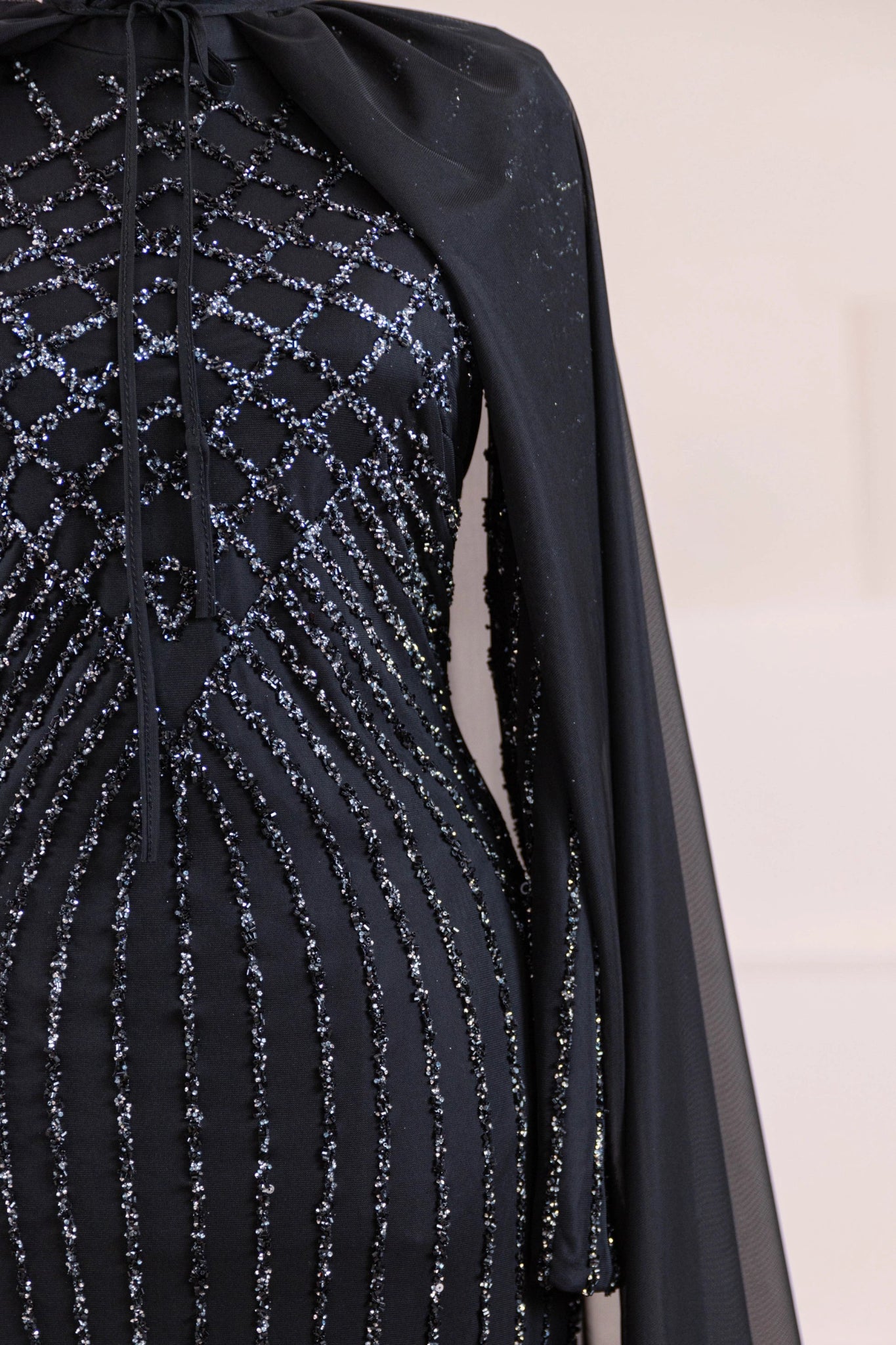 Niva Tesettür Abiye - FioraofDress - tesettur - abiye - Siyahh - 38 - hijab - evening - dress