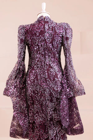 Nouria Tesettür Abiye - FioraofDress - tesettur - abiye - bery - 36 - hijab - evening - dress