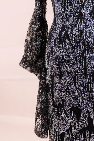 Nouria Tesettür Abiye - FioraofDress - tesettur - abiye - Siyahh - 36 - hijab - evening - dress