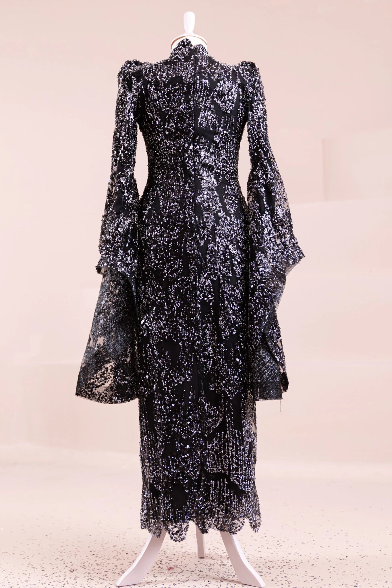 Nouria Tesettür Abiye - FioraofDress - tesettur - abiye - Siyahh - 36 - hijab - evening - dress