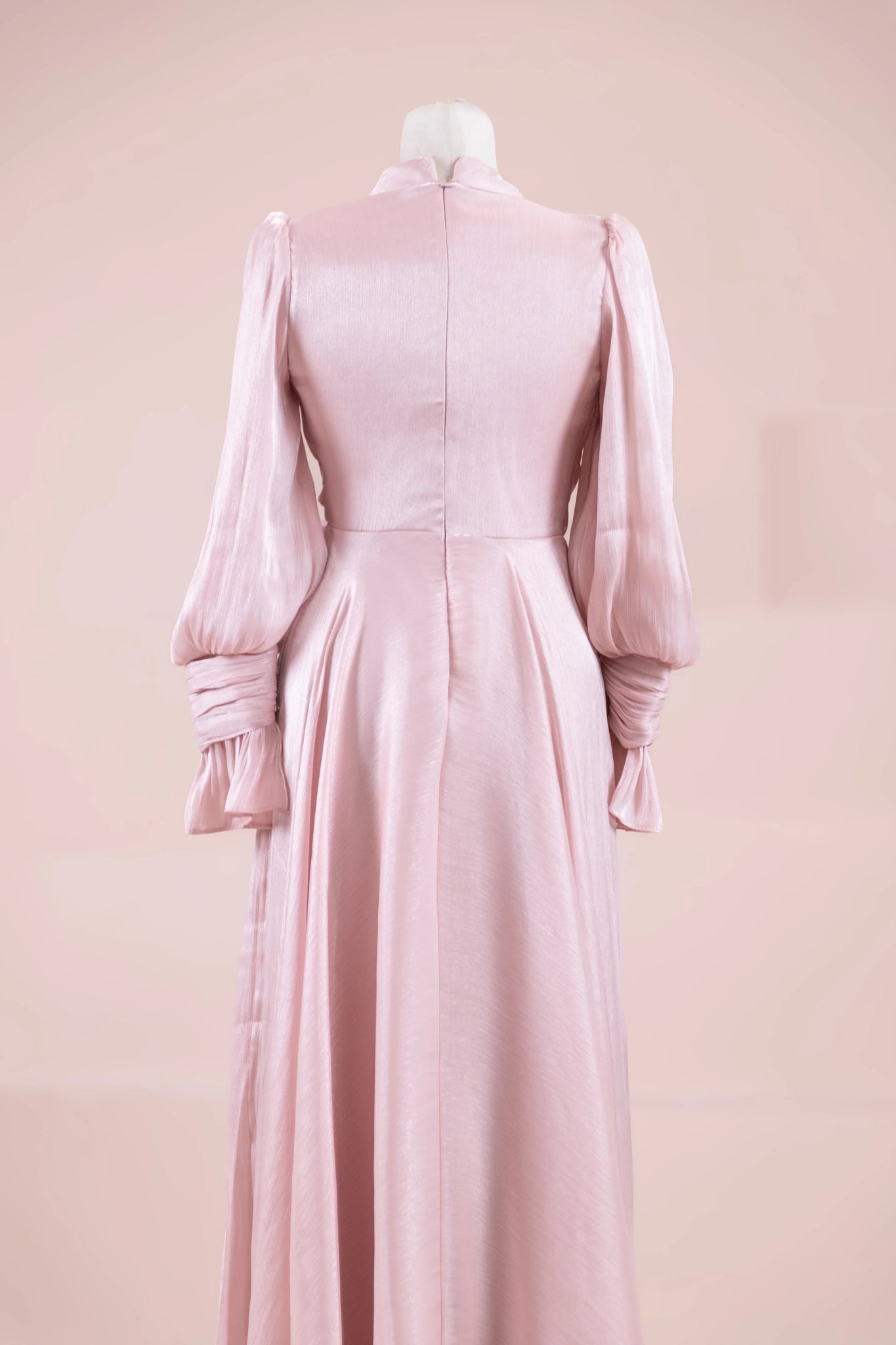 Orkide Tesettur Abiye - FioraofDress - tesettur - abiye - 38 - Pudra - hijab - evening - dress