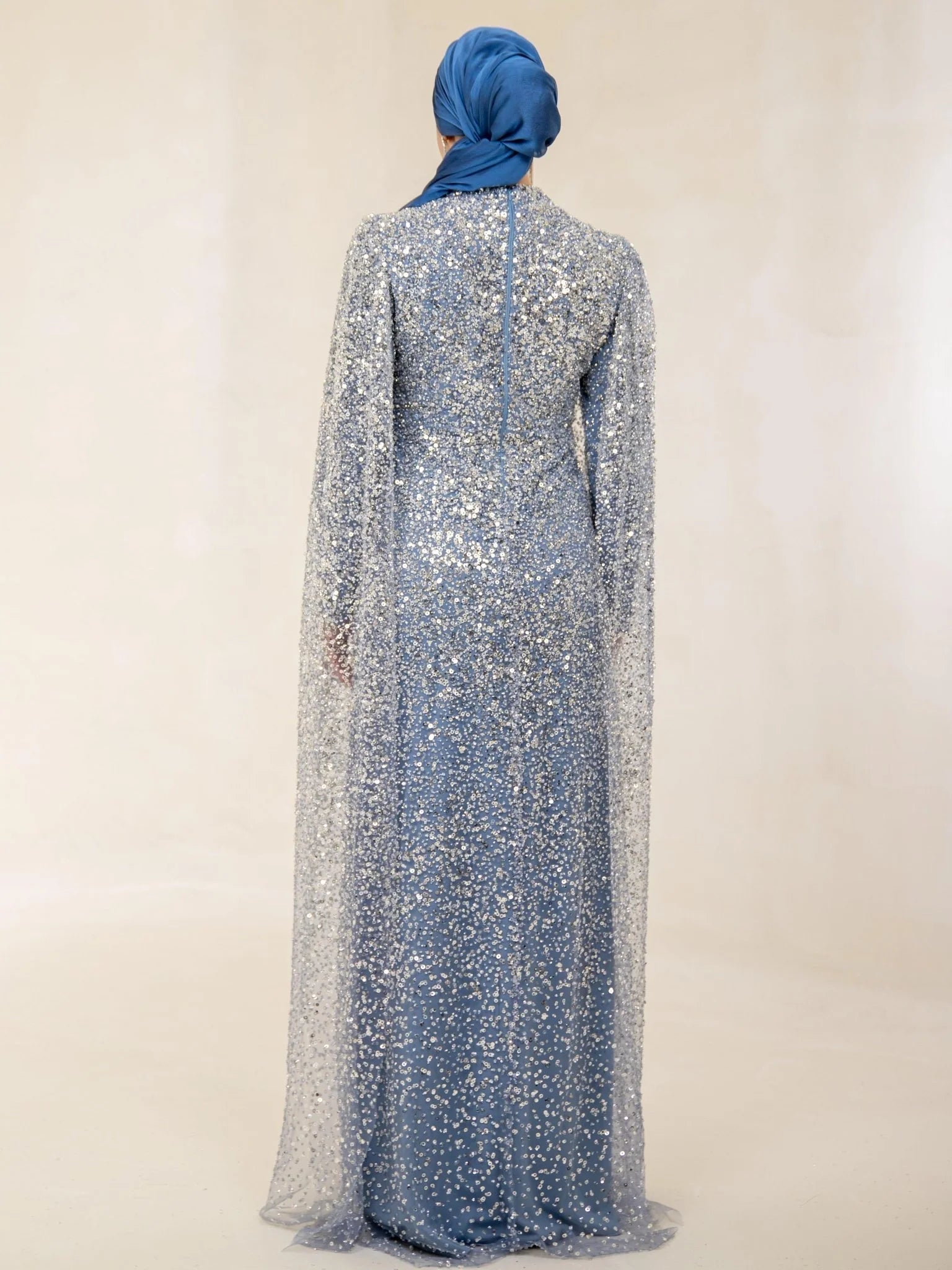 Parla Tesettür Abiye - FioraofDress - tesettur - abiye - 48 - Mavii - hijab - evening - dress