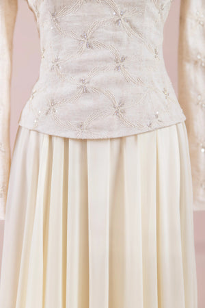 Ponte Tesettür Abiye - FioraofDress - tesettur - abiye - Ekru - 38 - hijab - evening - dress