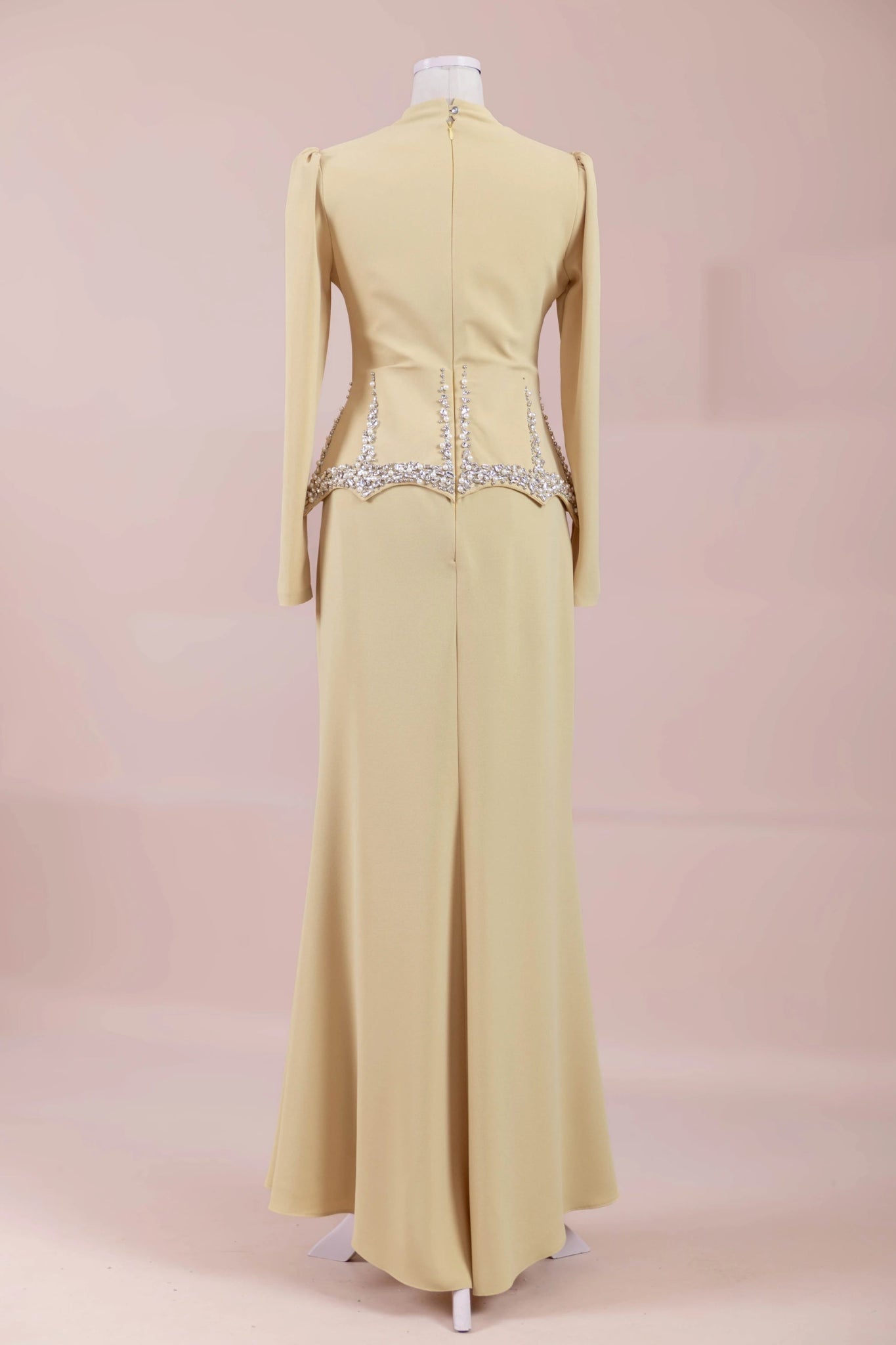 Ranya Tesettür Abiye - FioraofDress - tesettur - abiye - Safran - 38 - hijab - evening - dress