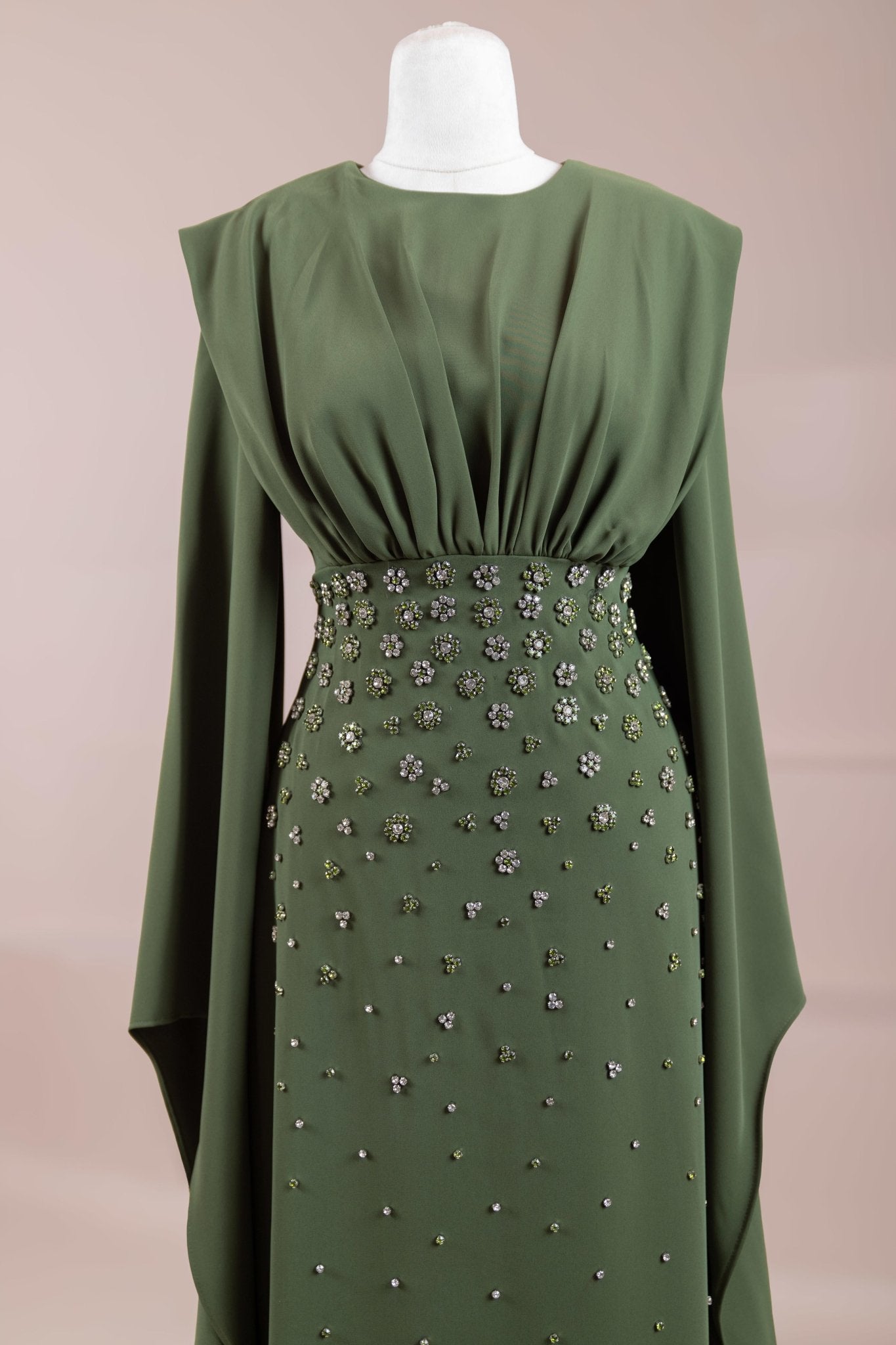 Rouge Tesettür Abiye - FioraofDress - tesettur - abiye - Yeşil - 38 - hijab - evening - dress