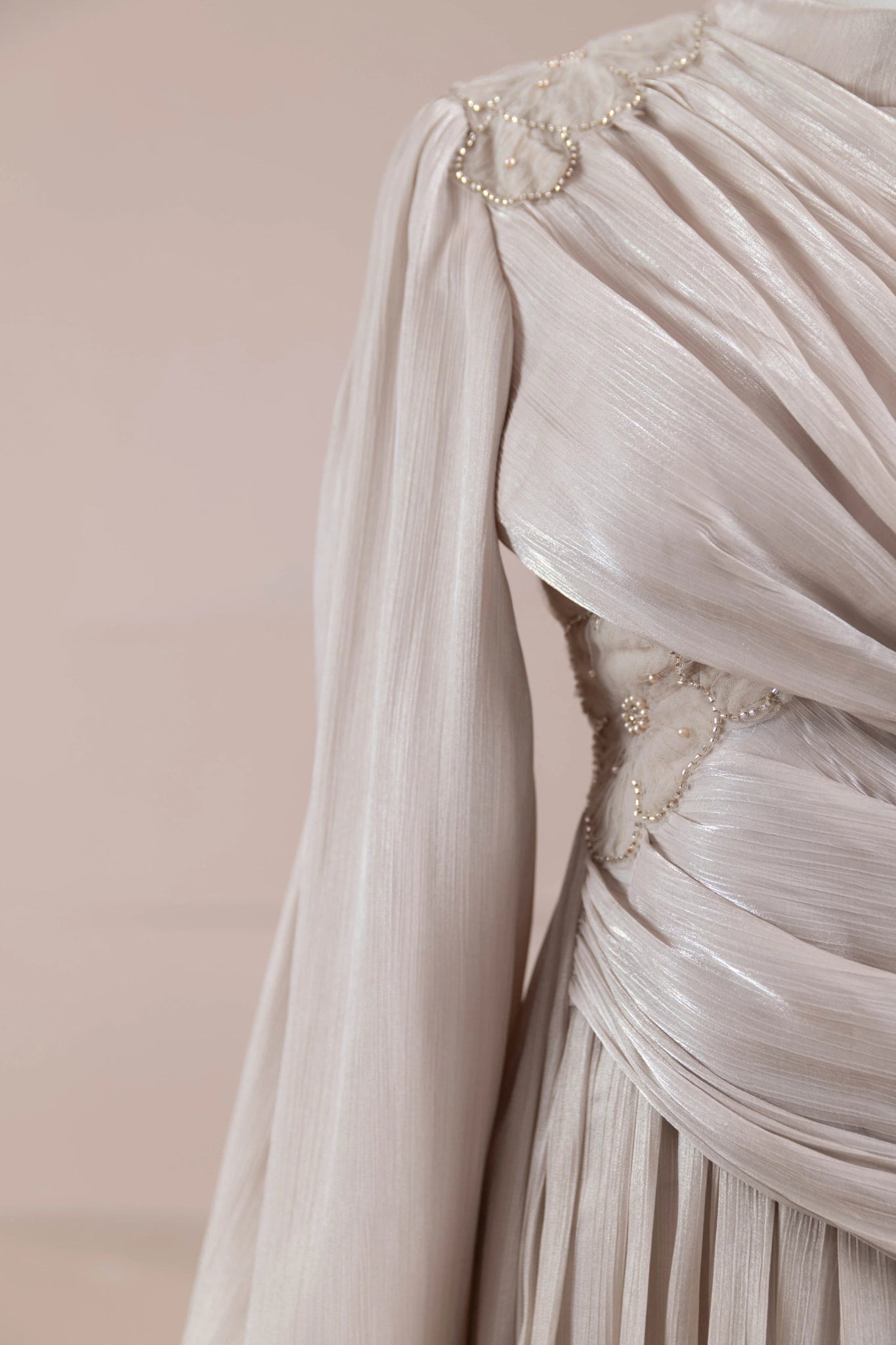 Rovi Tesettür Abiye - FioraofDress - tesettur - abiye - Taş - 40 - hijab - evening - dress