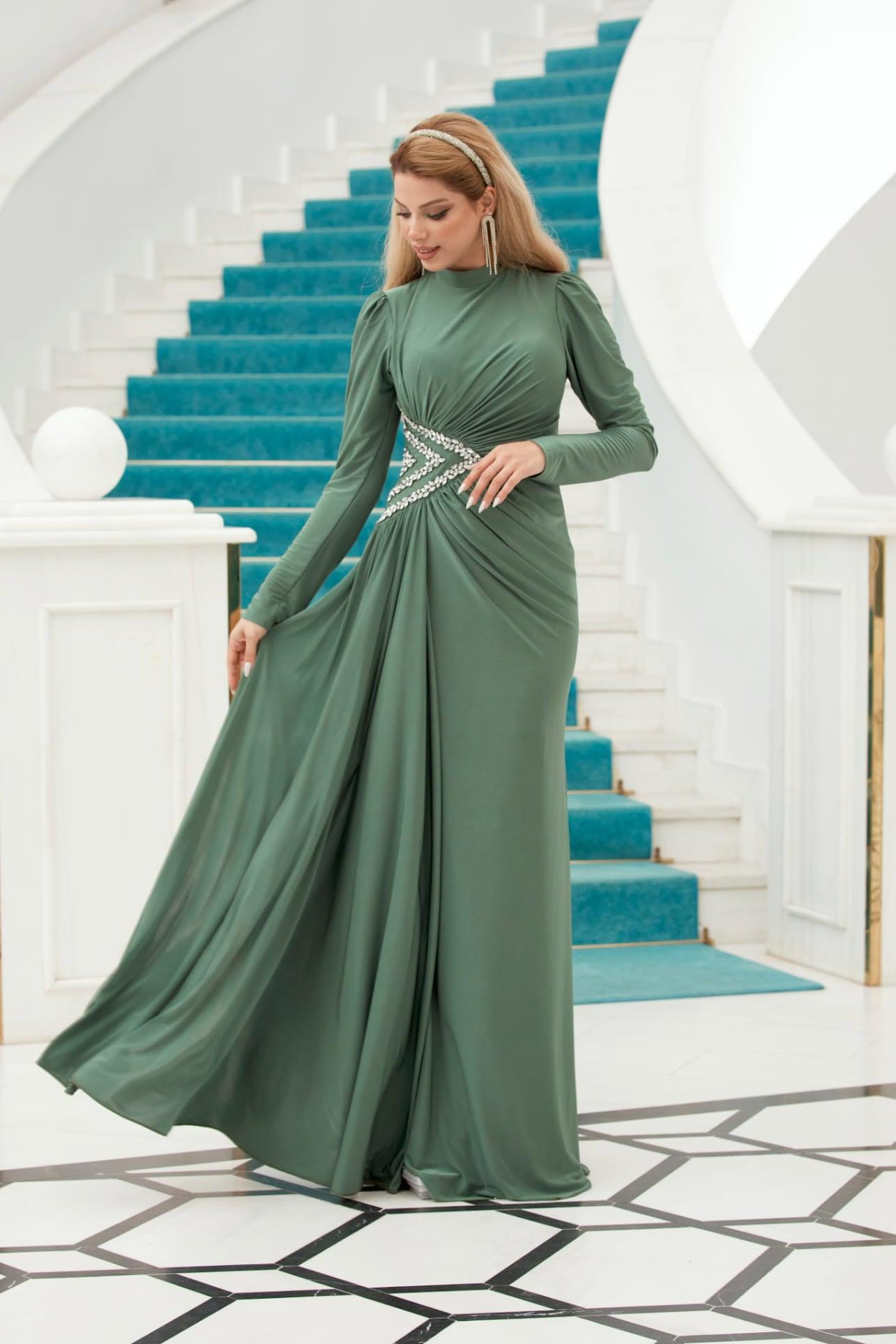 Roza Tesettür Abiye - FioraofDress - tesettur - abiye - 48 - LİLAA - hijab - evening - dress