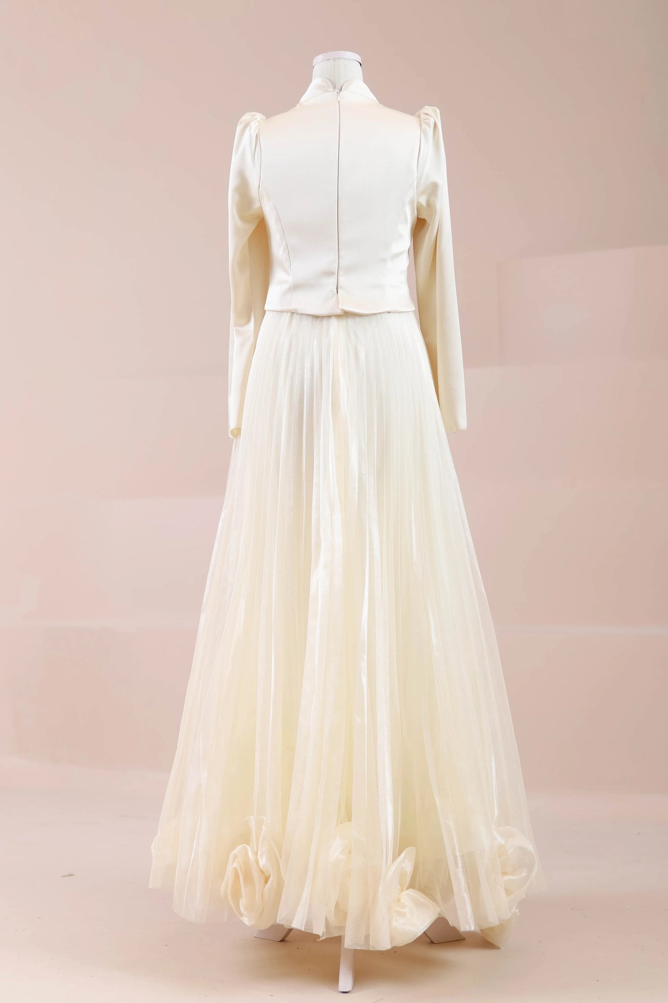 Rozya Tesettür Abiye - FioraofDress - tesettur - abiye - Morr - 38 - hijab - evening - dress