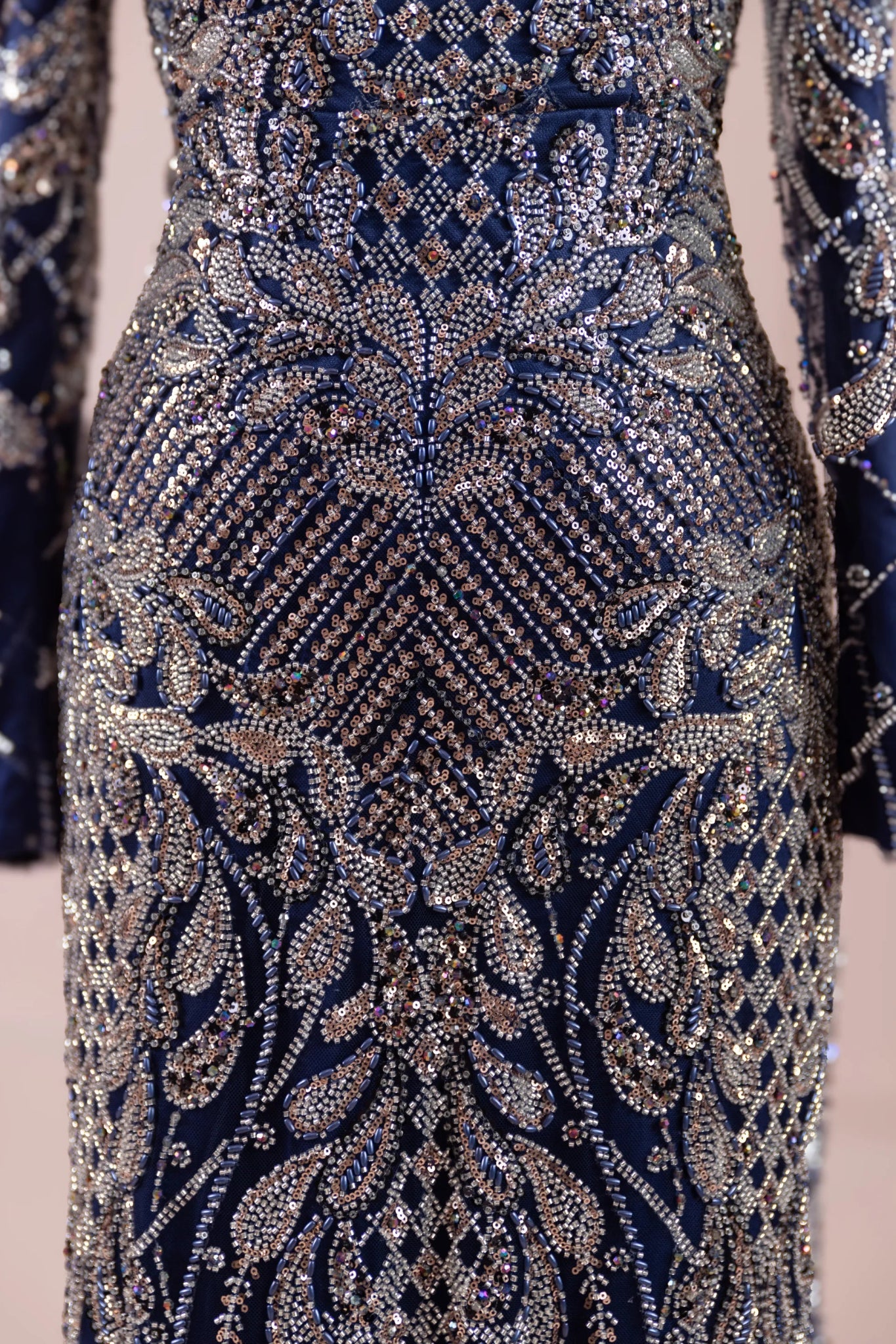 Sena Tesettür Abiye - FioraofDress - tesettur - abiye - lacivert - 38 - hijab - evening - dress