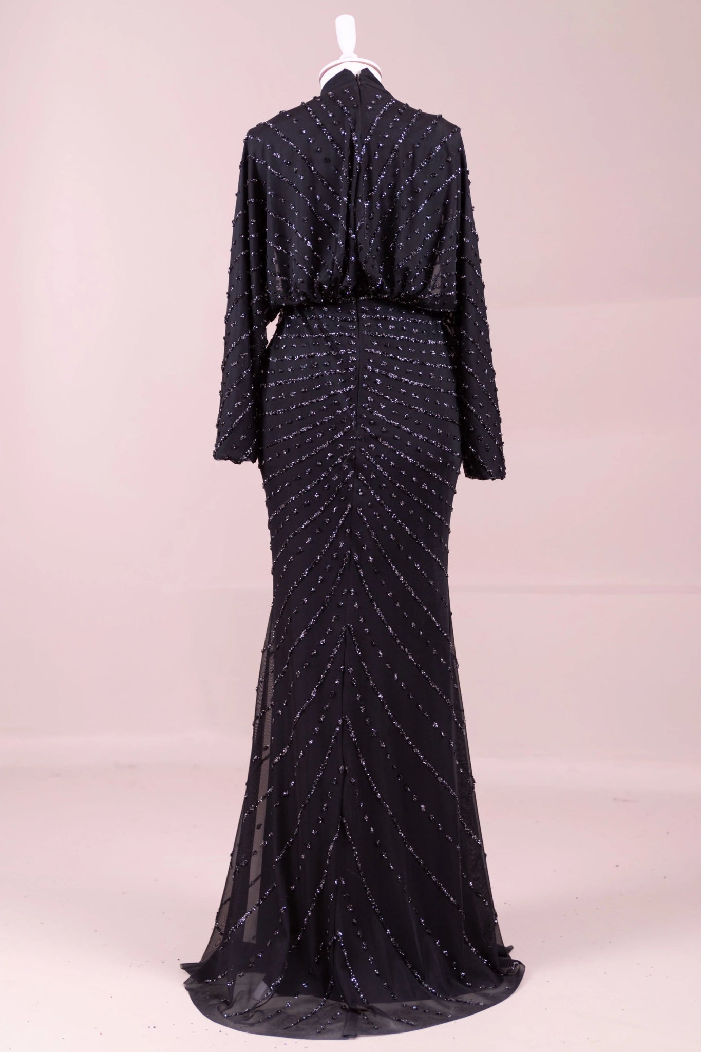 Serel Tesettür Abiye - FioraofDress - tesettur - abiye - Siyahh - 36 - hijab - evening - dress