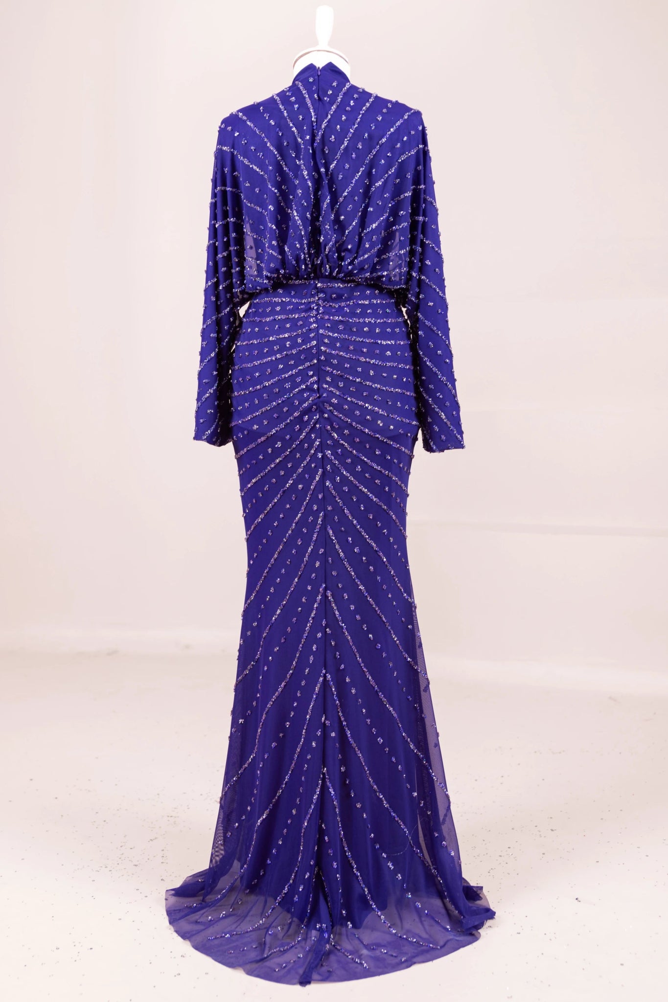 Serel Tesettür Abiye - FioraofDress - tesettur - abiye - SAX - 36 - hijab - evening - dress