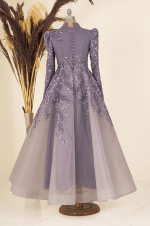 Serra Tesettür Abiye - FioraofDress - tesettur - abiye - LİLAA - 38 - hijab - evening - dress