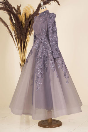 Serra Tesettür Abiye - FioraofDress - tesettur - abiye - LİLAA - 38 - hijab - evening - dress