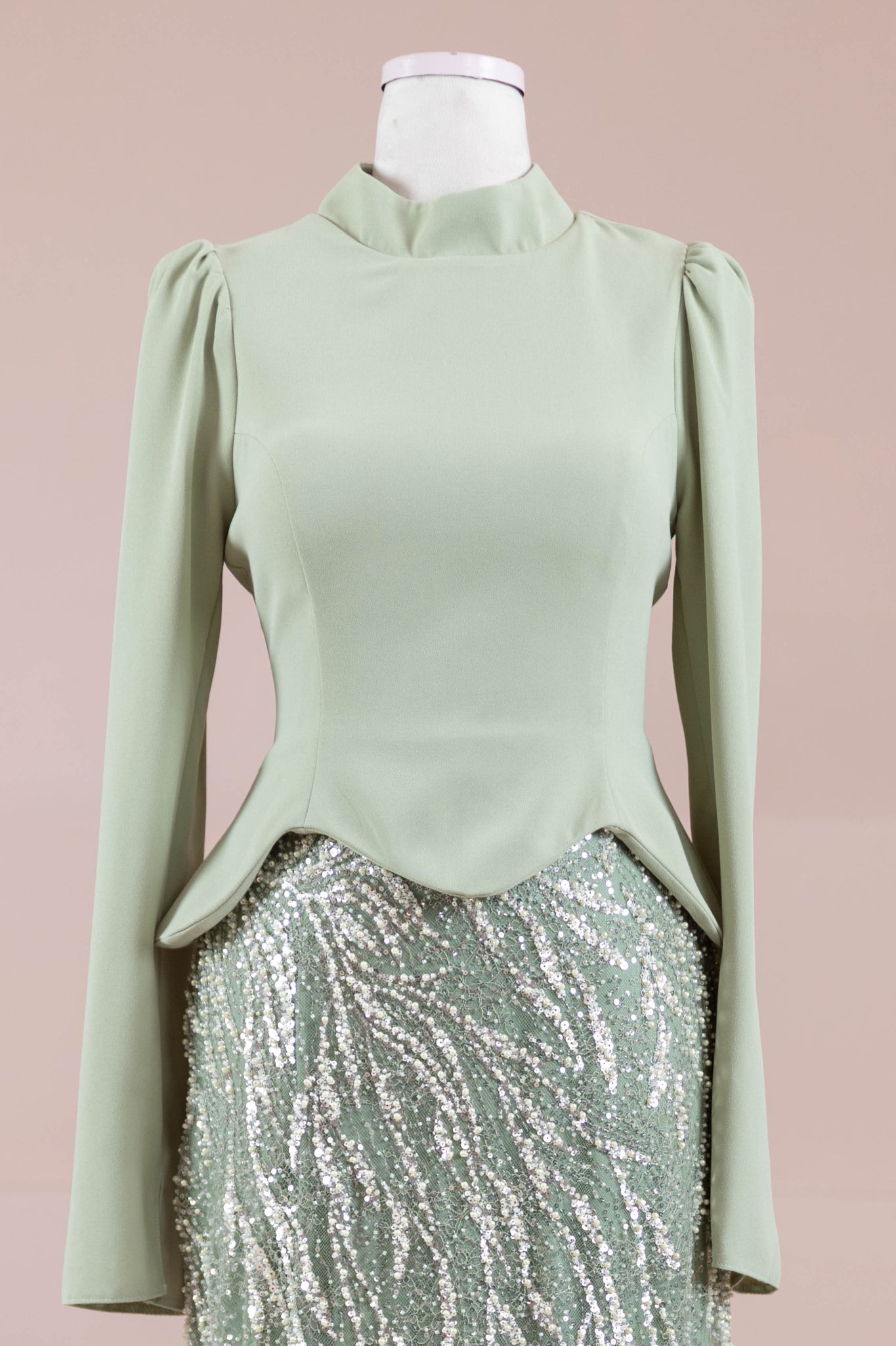 Simera Tesettür Abiye - FioraofDress - tesettur - abiye - Yağ Yeşili - 38 - hijab - evening - dress